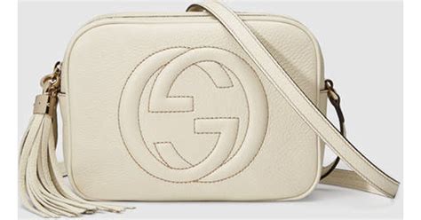 gucci soho disc bag white|gucci soho disco discount.